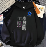Shidou Ryusei Detail Baskılı Kapşonlu Sweatshirt