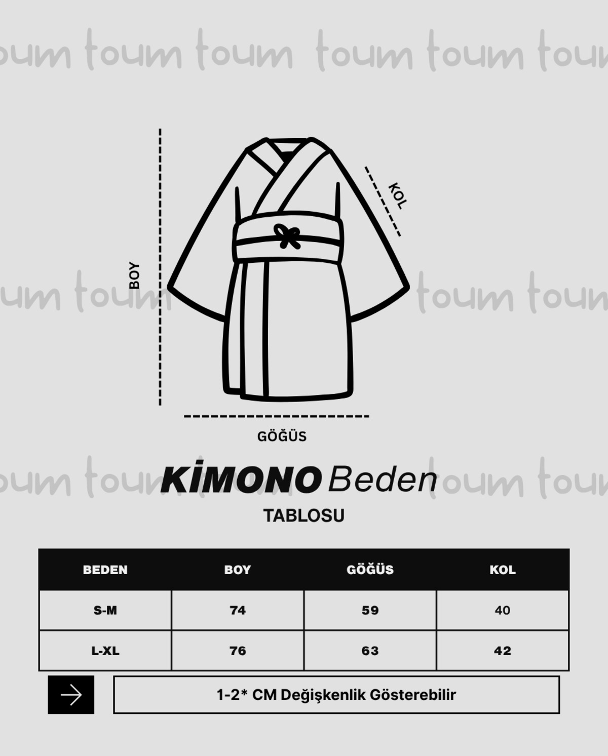 Dragon Design Red Black Detaylı Unisex Kimono
