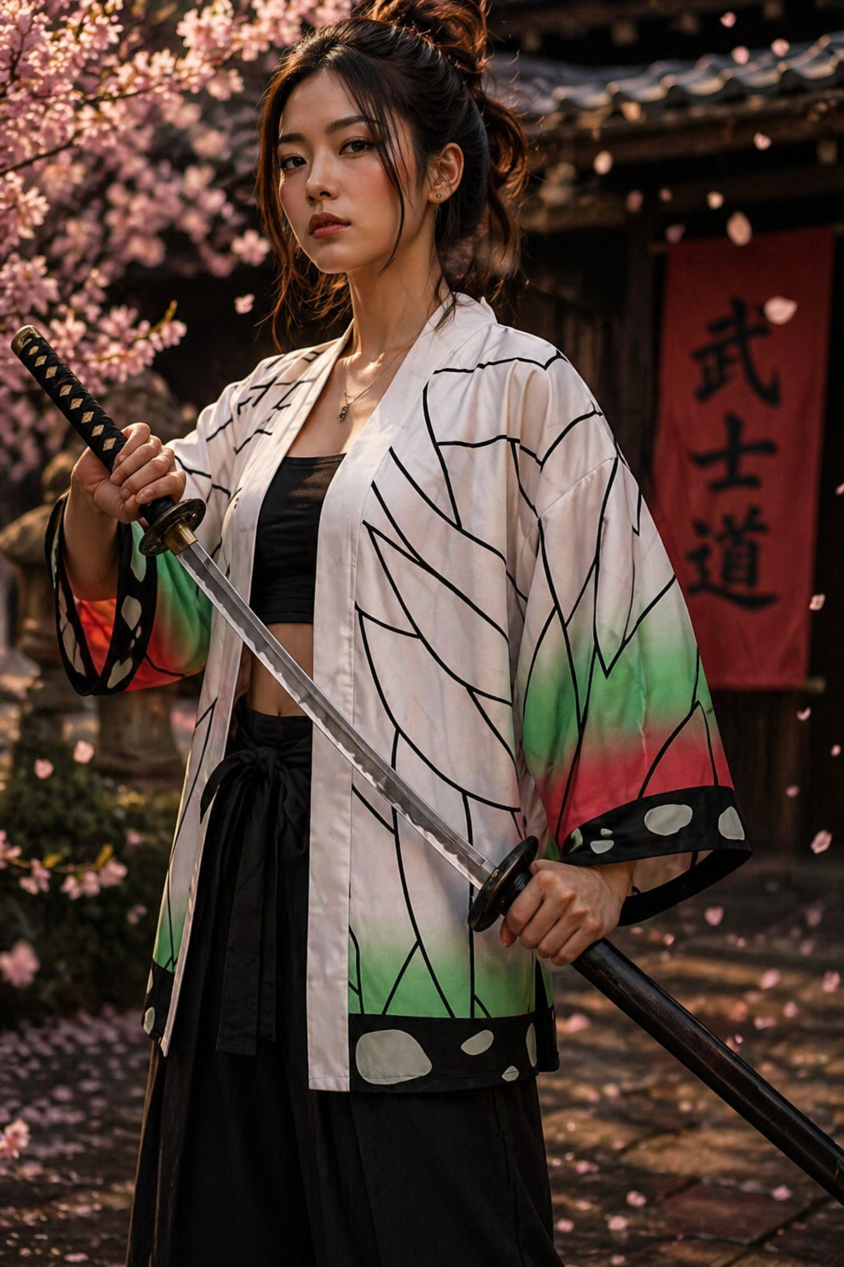 Anime Demon Slayer Kimetsu No Yaiba Zenitsu Unisex Kimono