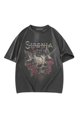 Rock Serisi Suicide Silence Baskılı Unisex Oversize T-Shirt