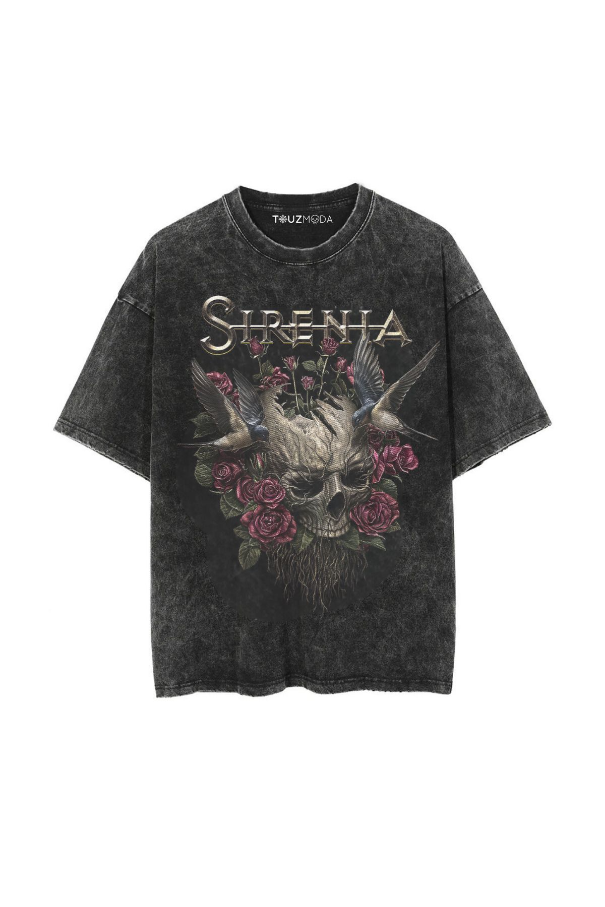 Rock Serisi Suicide Silence Baskılı Unisex Oversize T-Shirt