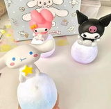 Sanrio Hello Kitty Kuromi Cinnamoroll Gece Lambası Parlayan Başucu Lambası