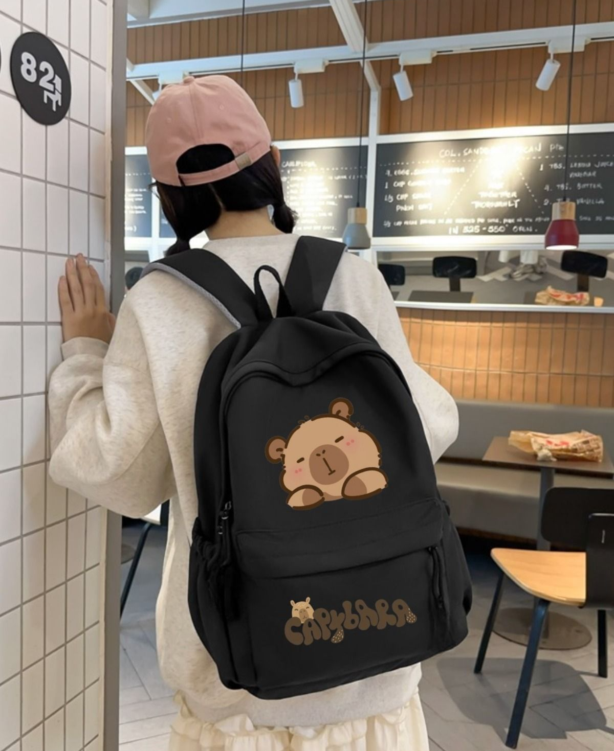 Capibara Baskılı Okul, Dershane, Kurs Sırt Çantası