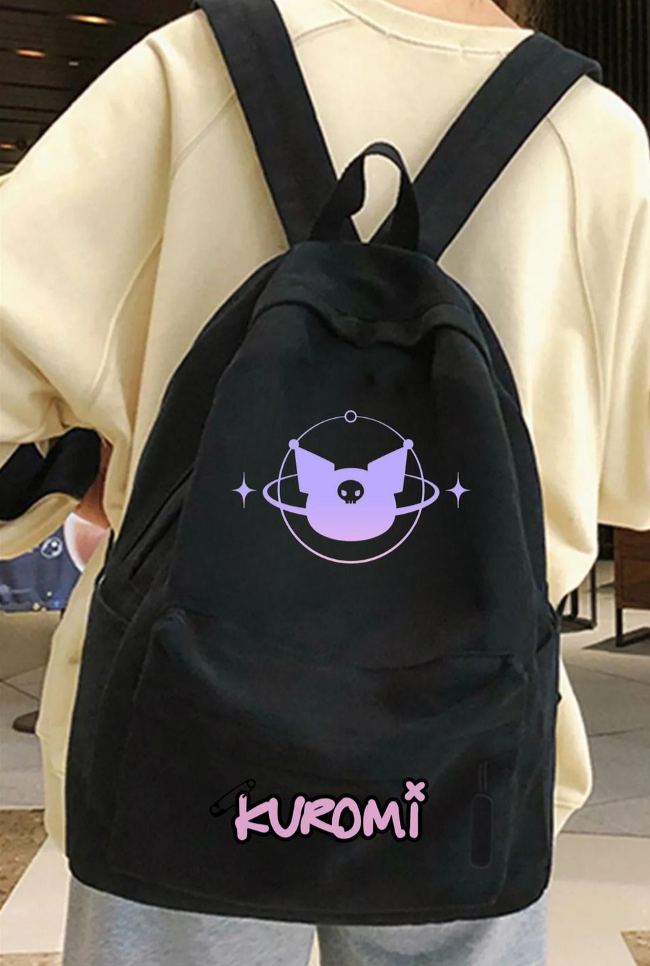 Kuromi Baskılı Okul, Dershane, Kurs Sırt Çantası