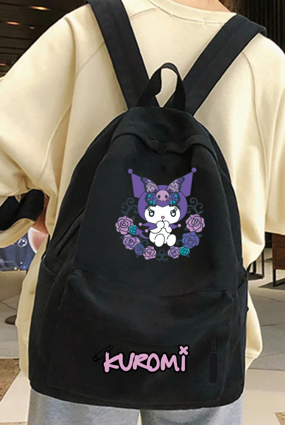 Kuromi Baskılı Okul, Dershane, Kurs Sırt Çantası