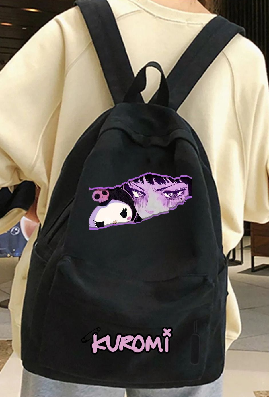 Kuromi Baskılı Okul, Dershane, Kurs Sırt Çantası