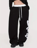 Graffiti Oversize Ayarlanabilir Paça Lastikli Baggy Eşofman Altı