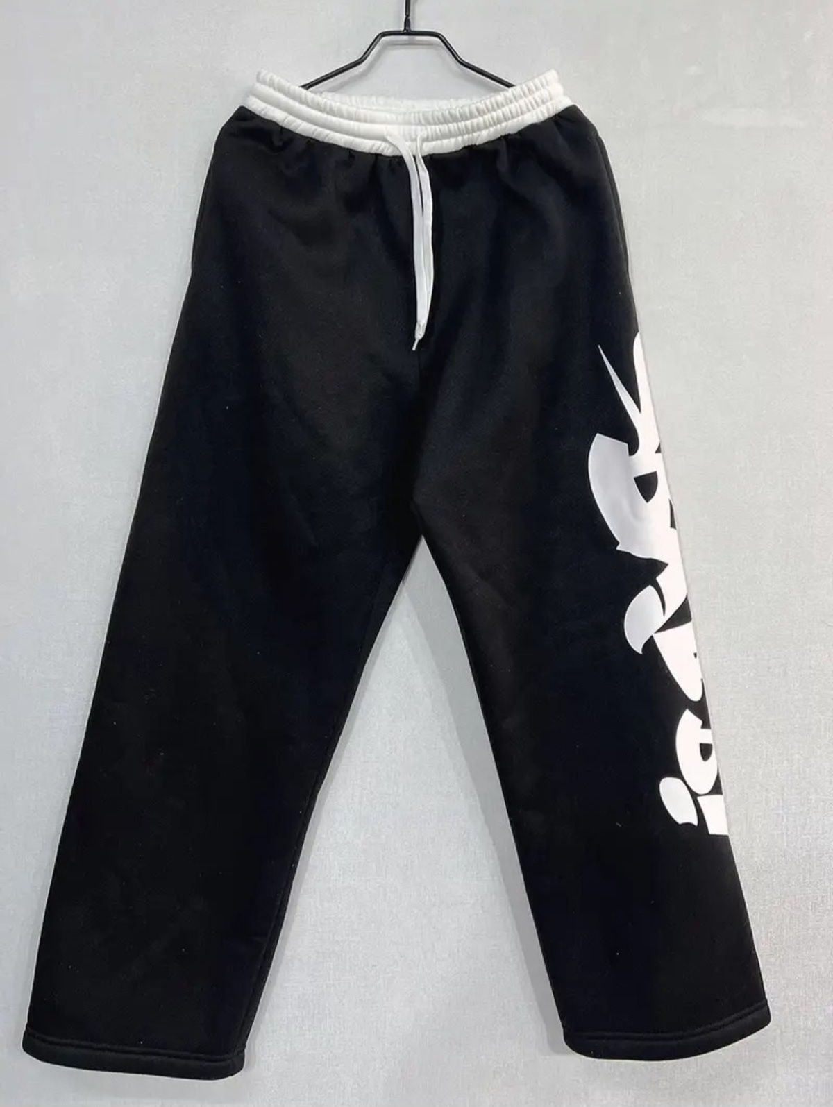 Graffiti Oversize Ayarlanabilir Paça Lastikli Baggy Eşofman Altı