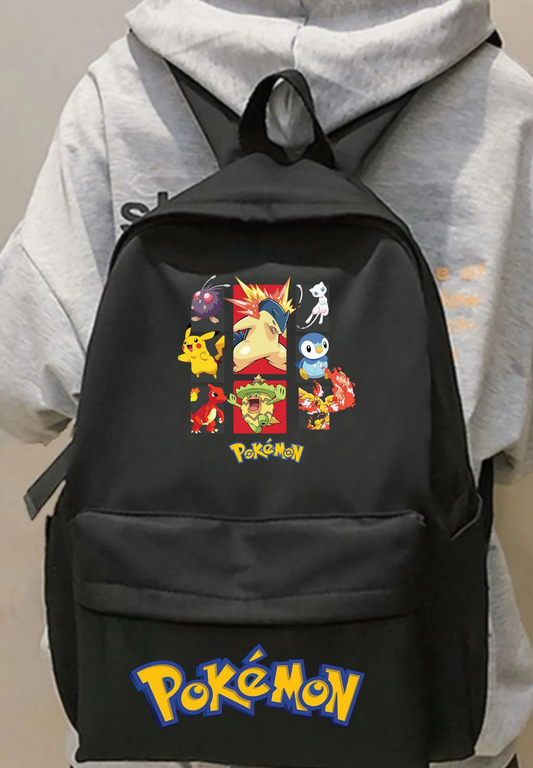 Pokemon Pikachu Baskılı Okul, Dershane, Kurs Sırt Çantası