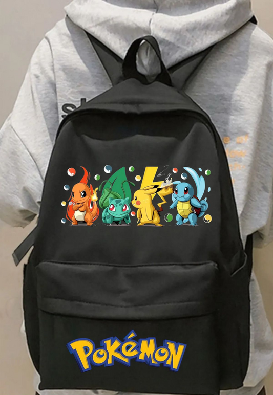 Pokemon Pikachu Baskılı Okul, Dershane, Kurs Sırt Çantası