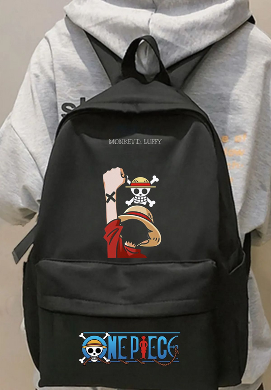 Anime One Piece Baskılı Sırt Okul Çantası