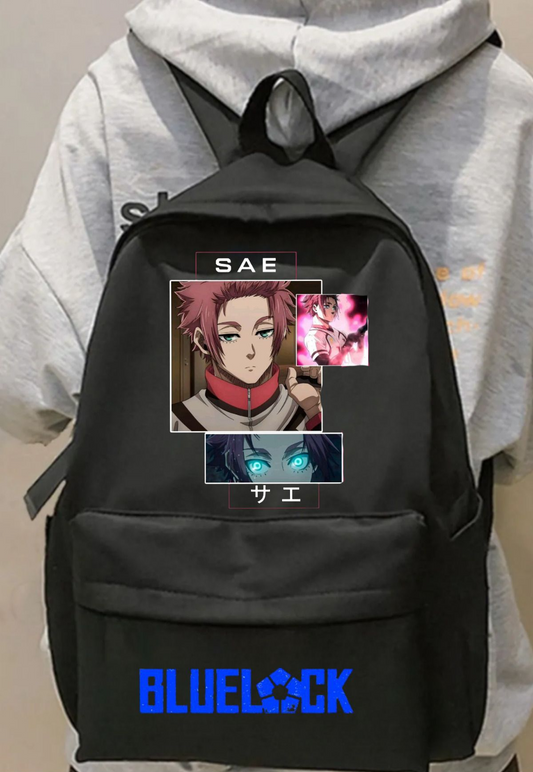 Anime Blue Lock Sae Baskılı Sırt Çantası