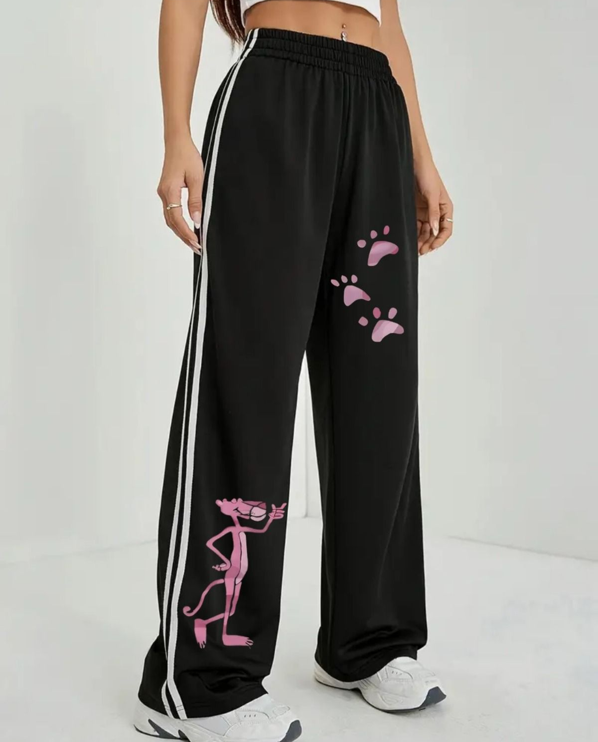 Pink Panter Oversize Lastikli Baggy Eşofman Altı