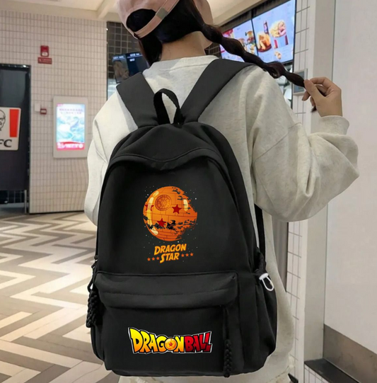 Anime Dragon Ball Baskılı Unisex Okul Sırt Çantası