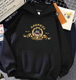 Totoro Detail Baskılı Kapşonlu Sweatshirt