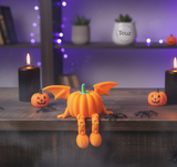 Hareketli Halloween Balkabağı Figürü