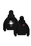 Balaclava Naruto Design Baskılı Ninja Hoodie Sweatshirt