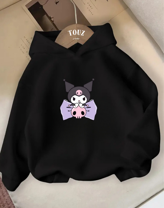 Kuromi Kids Design Unisex Oversize Hoodie