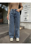 Butterfly Streetwear Baggy Mavi Pantolon
