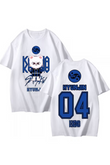 K-POP 04 Hyunjin Stray Kids Karma Baskılı Unisex Oversize T-Shirt