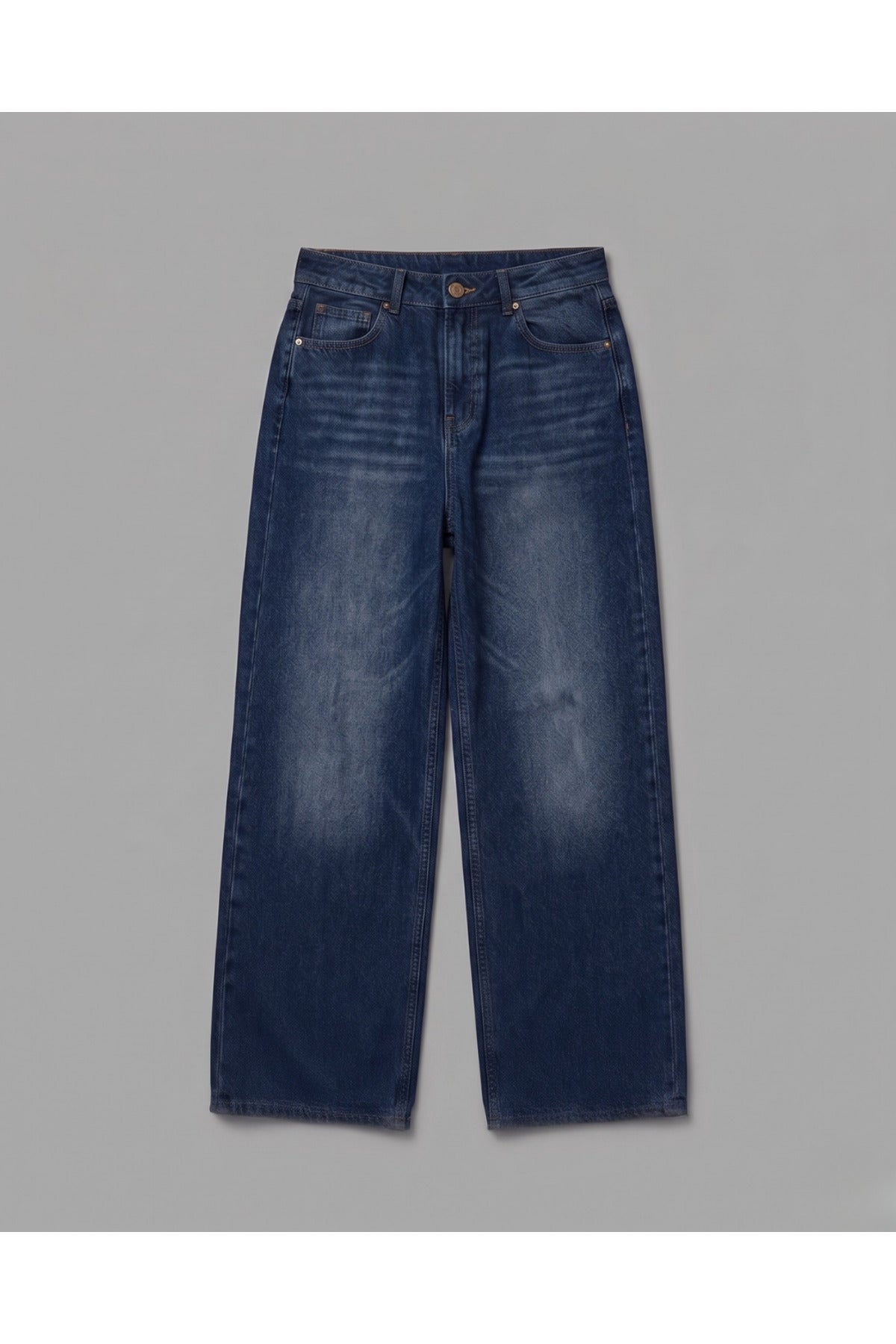 Streetwear Retro Baggy Jean Pantolon