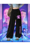 KPop Demon Hunters Baskılı Unisex Baggy Eşofman