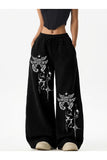Gothic Baskılı Oversize Baggy Unisex Eşofman Altı