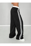 01 Number Oversize Bel İp Detaylı Baggy Eşofman Altı