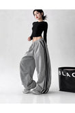 Street Flow Urban Çizgili Oversize Baggy Eşofman Altı