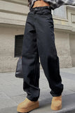 Y2K Streetwear Detail Jean Pantolon