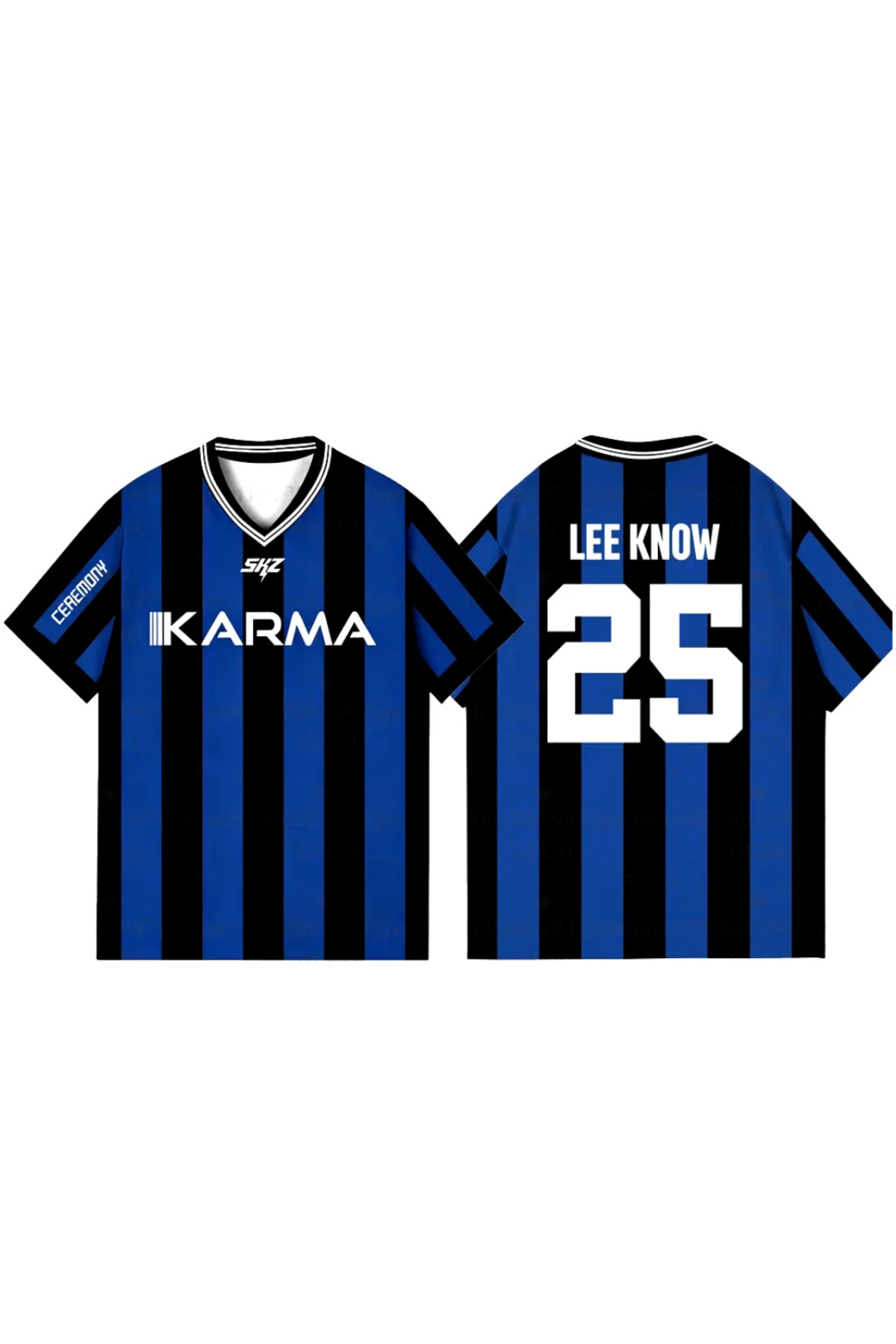 Anime Stray Kids Karma SKZ 25 Lee Know Jersey T-shirt Forma