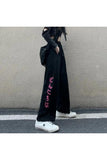 Sokak Tarzı Kuromi & Melody Baskılı Unisex Baggy Eşofman