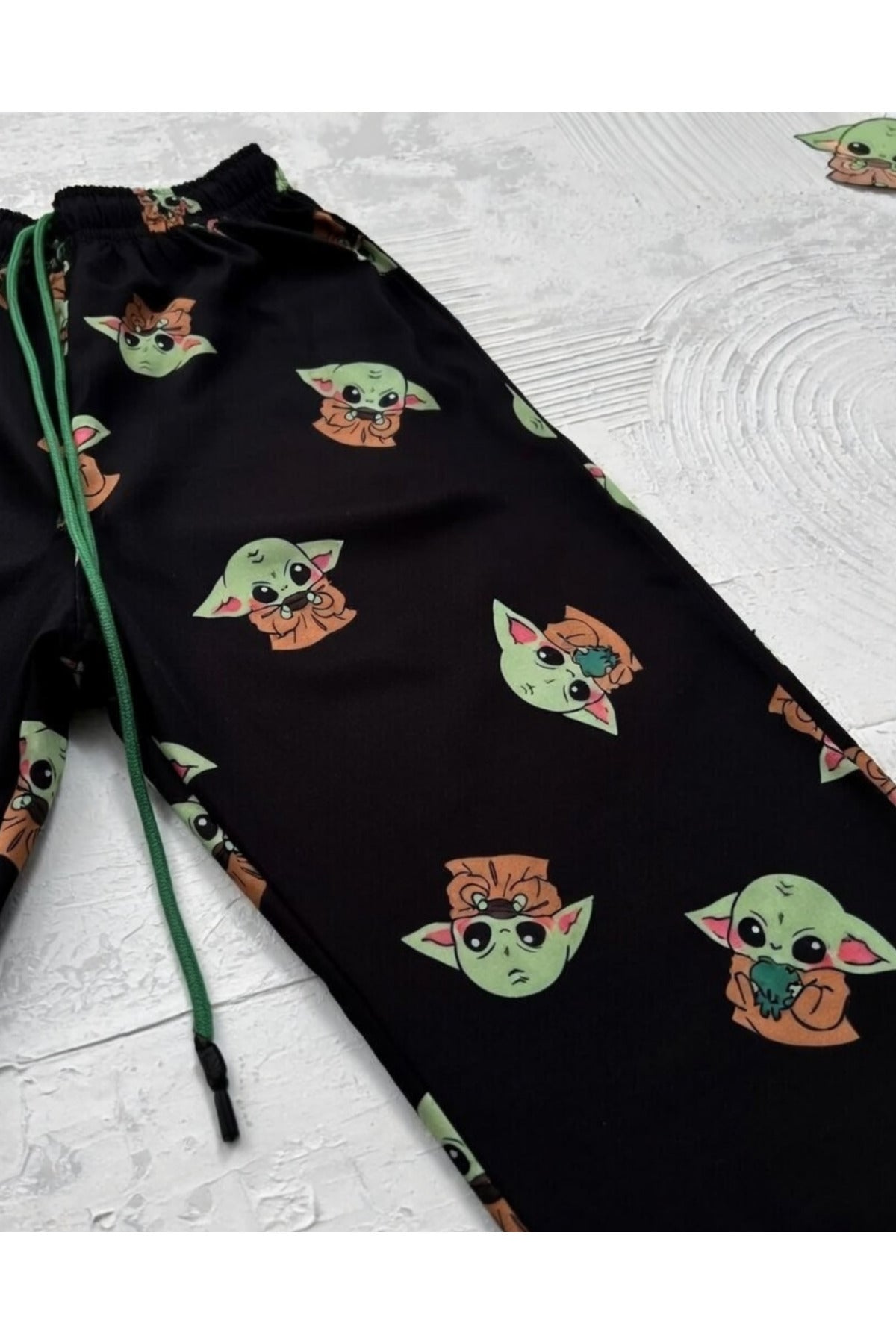 Baby Yoda Design Unisex Baggy Eşofman
