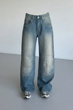 Y2K Streetwear Detail Jean Pantolon