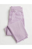 Streetwear Pink Parçalı Baggy Jean Pantolon