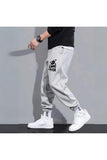 Game Over Baskılı Unisex Gri Eşofman Altı