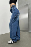 Y2K Streetwear Detail Jean Pantolon