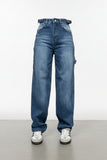 Y2K Streetwear Detail Jean Pantolon