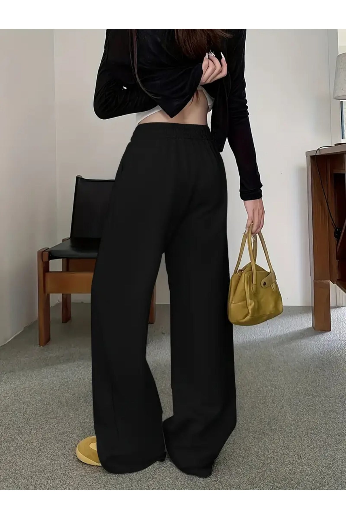 Sokak Tarzı Baskılı Unisex Baggy Eşofman