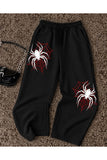 Spider Heart Baskılı Oversize Baggy Unisex Eşofman Altı