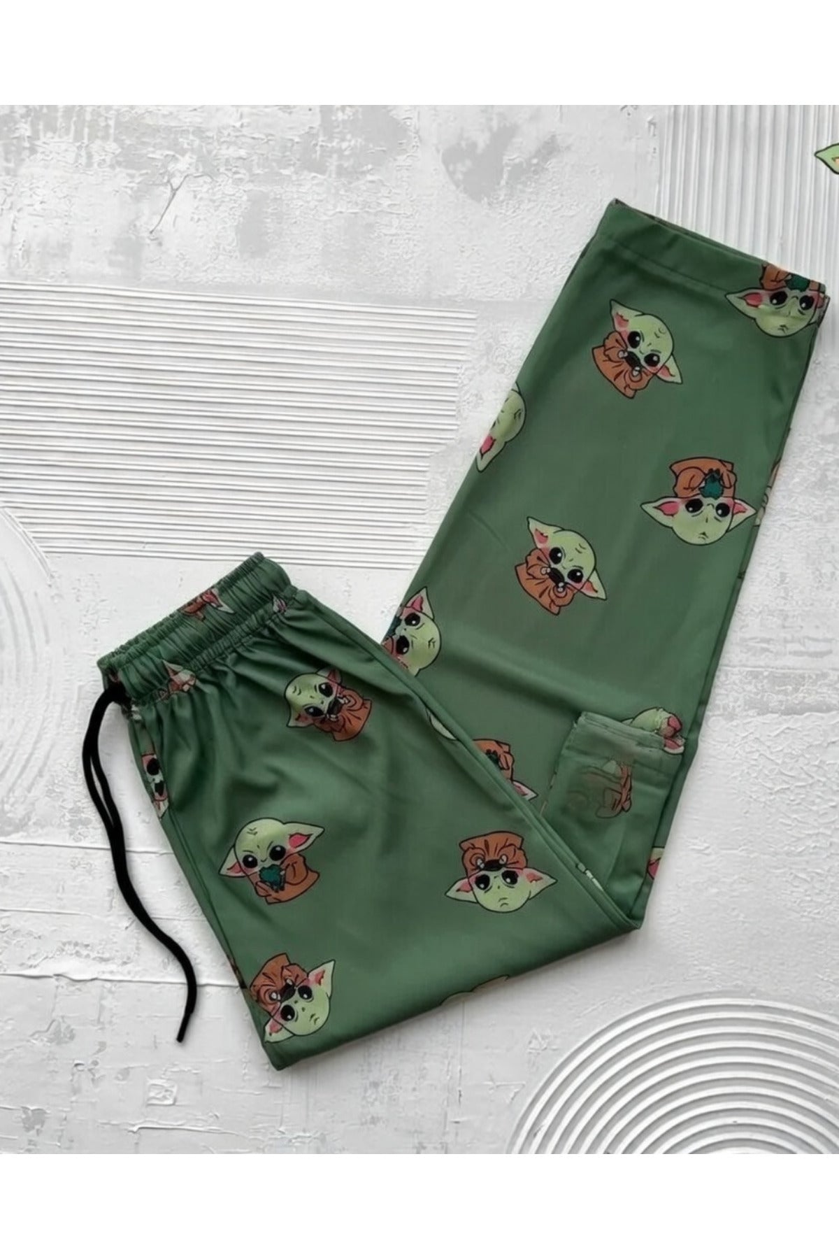 Baby Yoda Design Unisex Baggy Eşofman