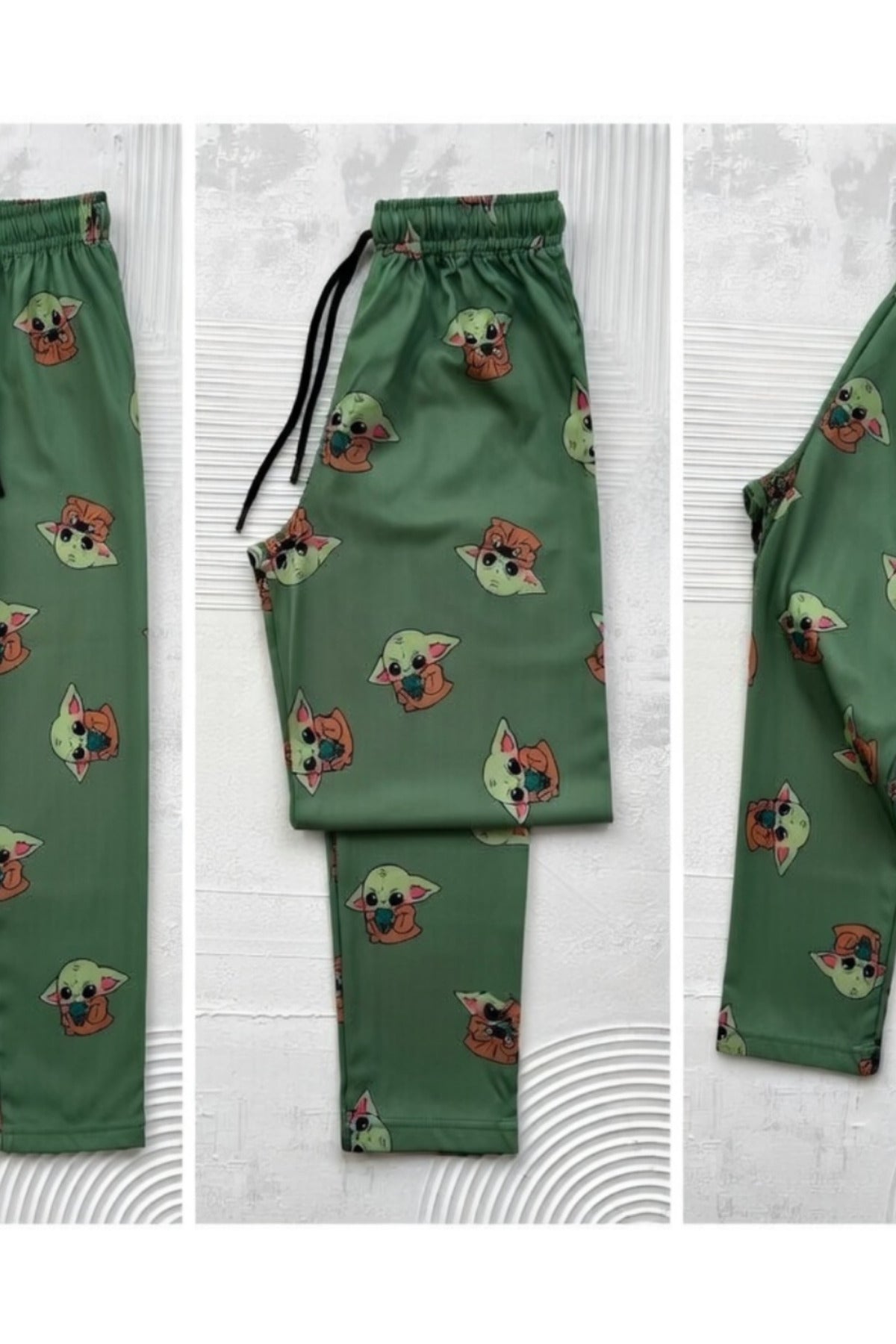 Baby Yoda Design Unisex Baggy Eşofman