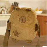 Sevimli CapiBara  Peluş Omuz Çantası