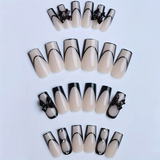 Gothic Ribbon Takma Tırnak