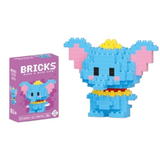 Dumbo Mini Küçük Parçacık LEGO Masaüstü Dekorasyonu