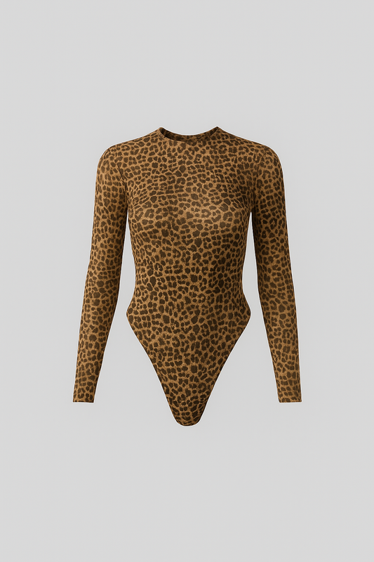 İNDİRİM Uzun Kollu Transparan Full Body