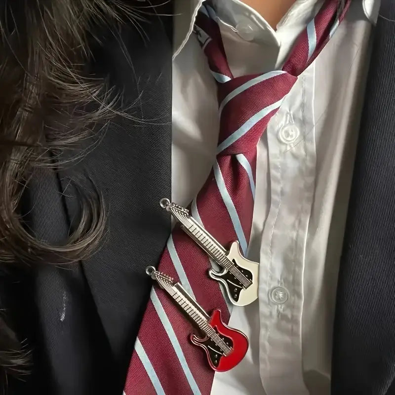 Y2K Sevimli Gitar Modelli Saç Tokası