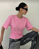 Chic Tasarım Yırtmaç Detaylı Bluz