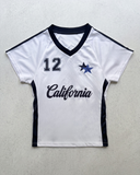 12 Number California Kemer Boy Jersey Forma