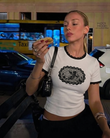Angel Lace Baby Beyaz Bluz Crop